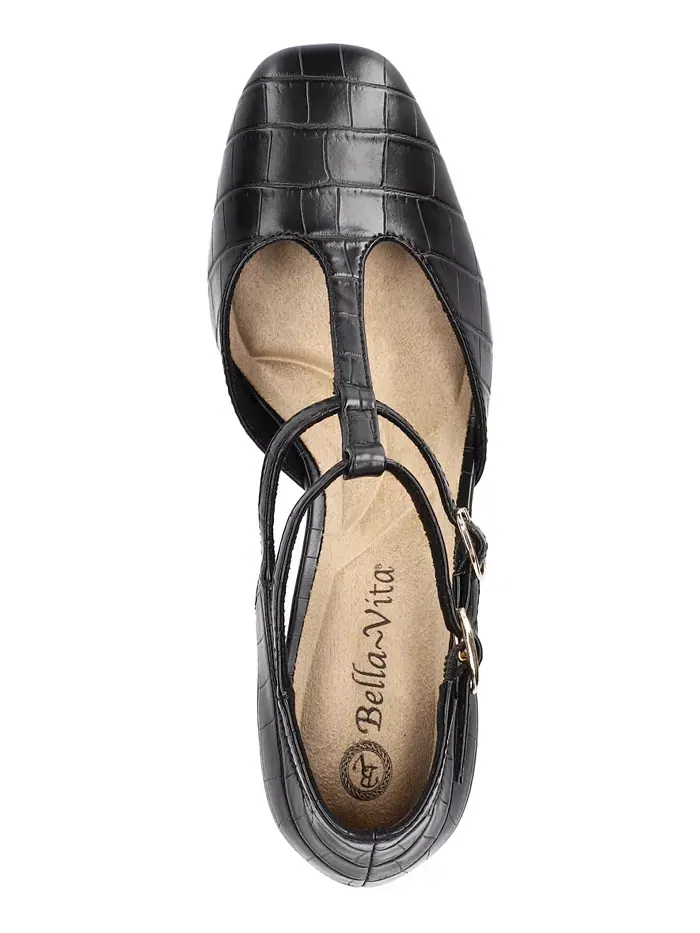 Женские сандалии Harpswell на блочном каблуке Bella Vita — изображение 4 из 7, черный