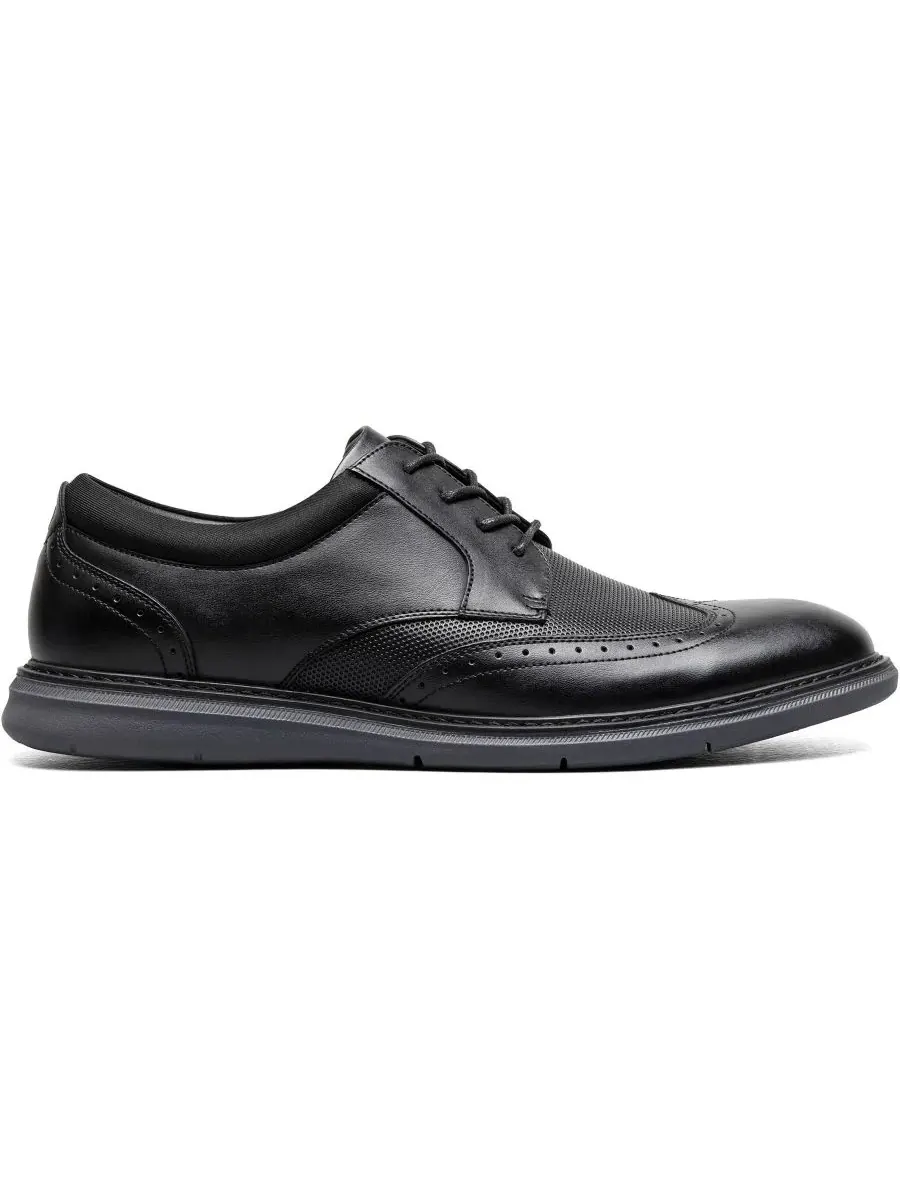 Мужские оксфорды Chase Wingtip Nunn Bush — изображение 5 из 8, черный