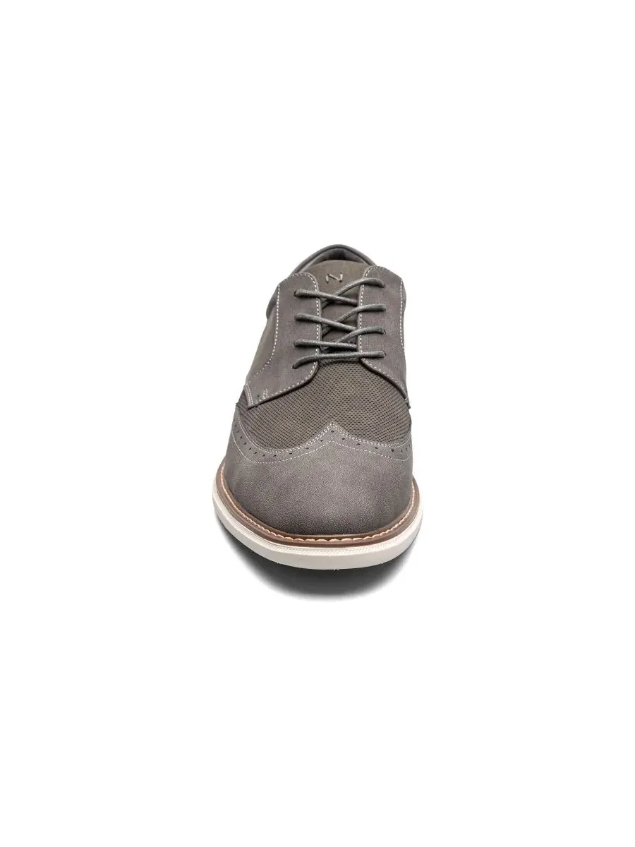 Мужские оксфорды Chase Wingtip Nunn Bush — изображение 2 из 8, серый мульти