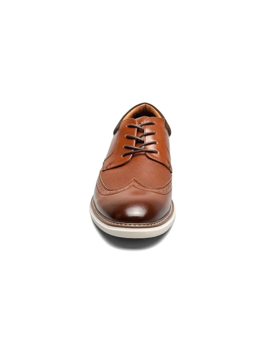 Мужские оксфорды Chase Wingtip Nunn Bush — изображение 2 из 8, коньячный мульти