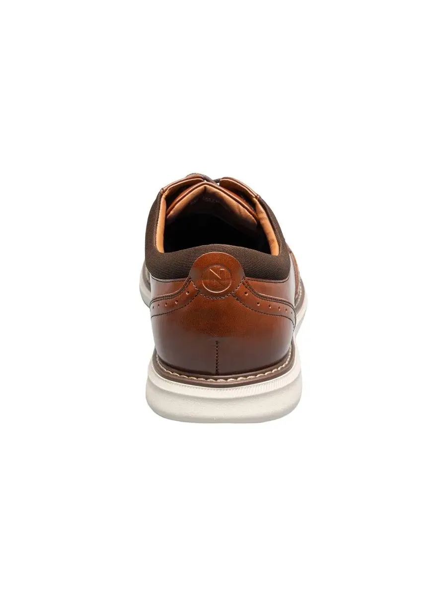 Мужские оксфорды Chase Wingtip Nunn Bush — изображение 3 из 8, коньячный мульти