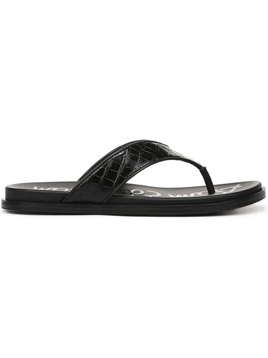 Женские сандалии-шлепанцы Lila Sam Edelman — изображение 2 из 5, черный