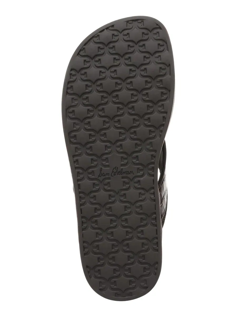 Женские сандалии-шлепанцы Lila Sam Edelman, Maple Bourbon Croco Leather — изображение 5 из 5