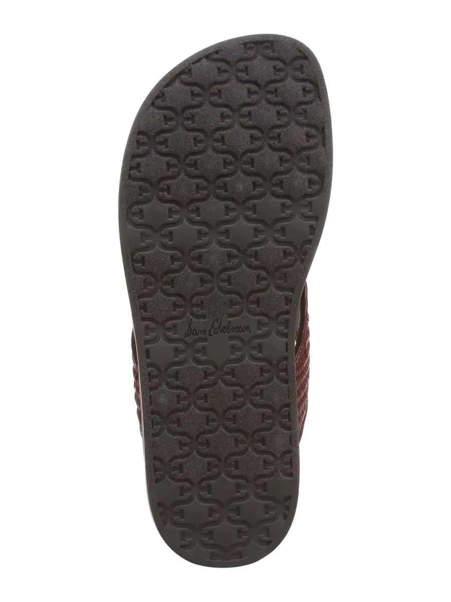 Женские сандалии-шлепанцы Lila Sam Edelman, Brick Faux Raffia — изображение 5 из 5