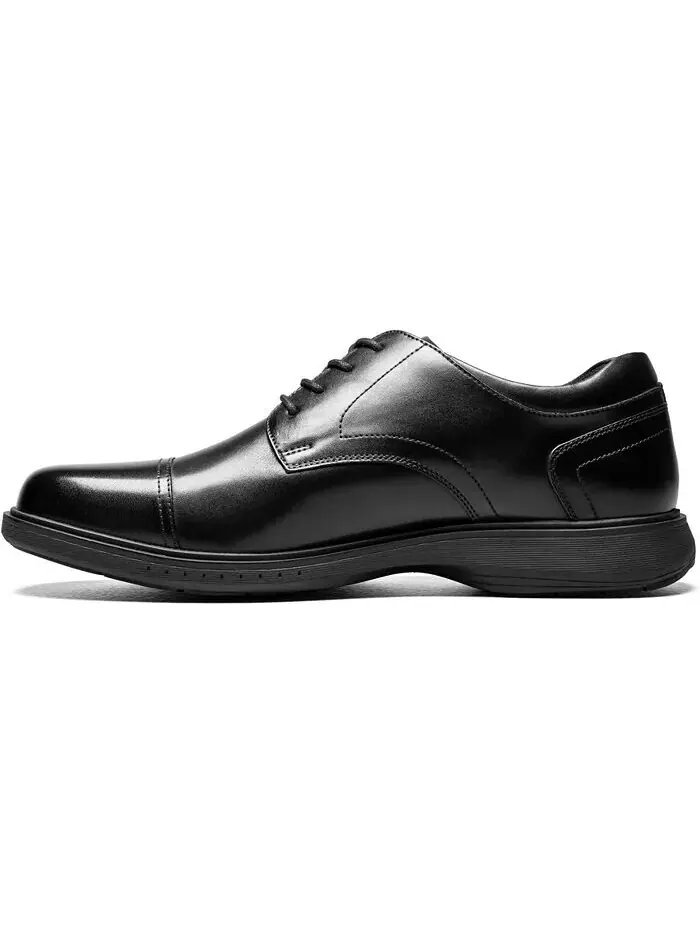 Мужские оксфорды Kore Pro Cap Toe с технологией Slip Antisist Comfort Nunn Bush — изображение 7 из 7, черный