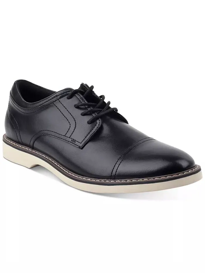 Мужские туфли-оксфорды Theo Cap Toe Alfani — изображение 1 из 3, черный