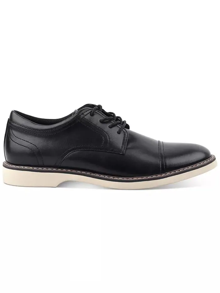 Мужские туфли-оксфорды Theo Cap Toe Alfani — изображение 2 из 3, черный