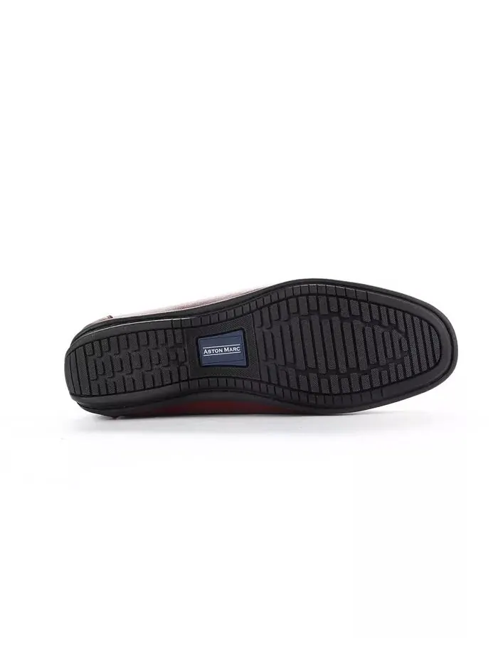 Мужские мокасины Madrid Comfort Driver Slip-On Aston Marc — изображение 5 из 7, красный