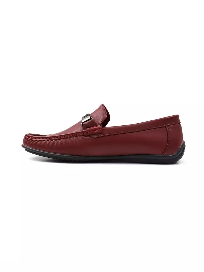 Мужские мокасины Madrid Comfort Driver Slip-On Aston Marc — изображение 6 из 7, красный