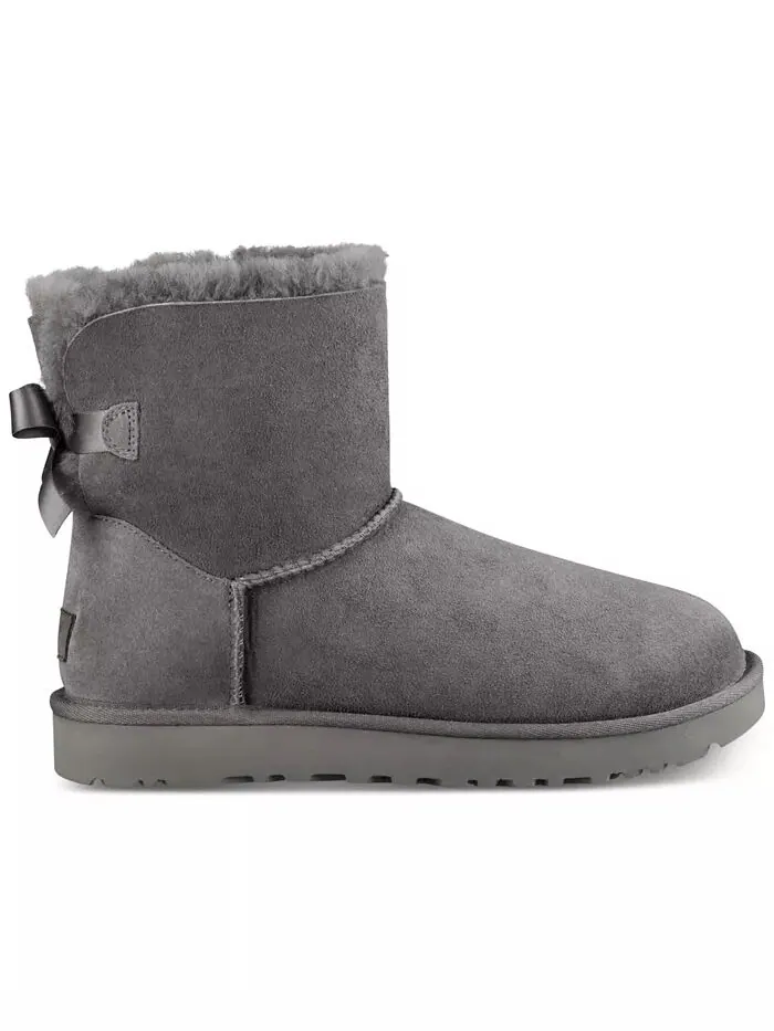 Женские мини-сапоги Bailey Bow II UGG® — изображение 2 из 5, орех