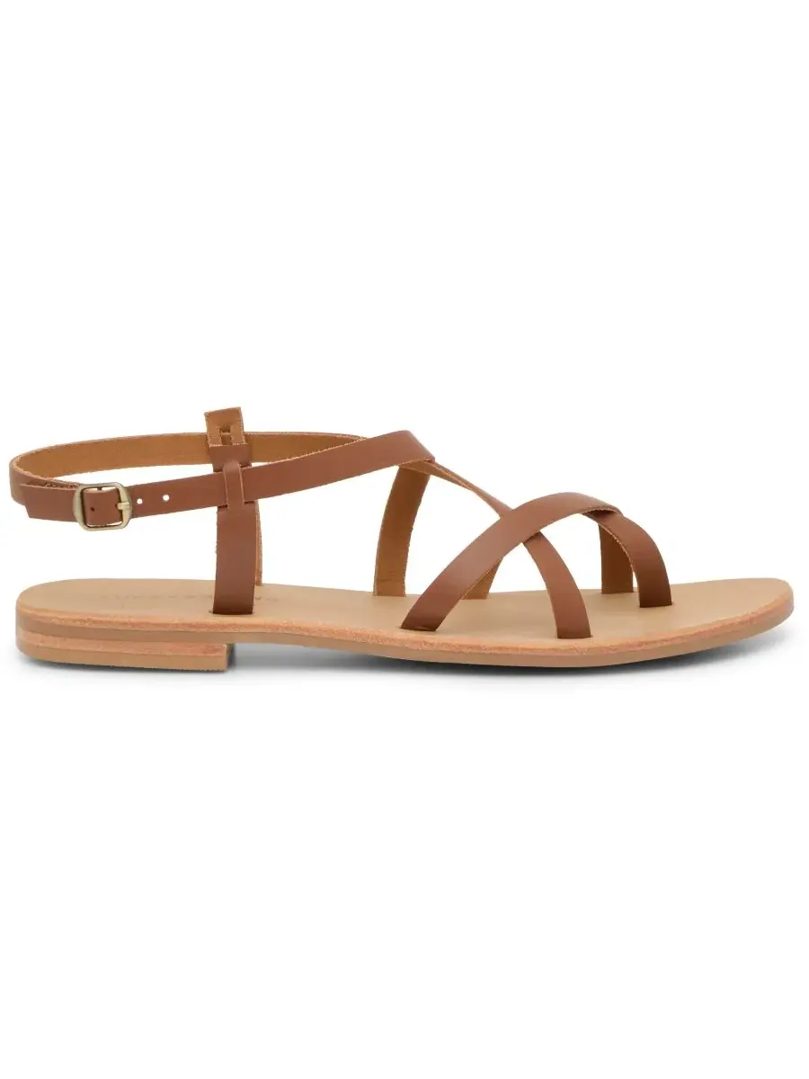 Женские сандалии-гладиаторы Sanessa с ремешками Lucky Brand — изображение 2 из 6, бежевый