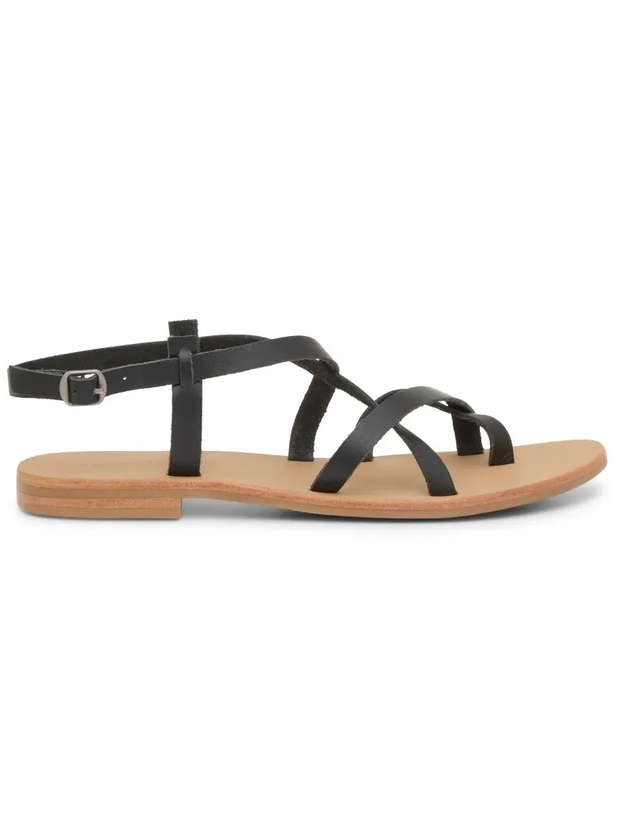 Женские сандалии-гладиаторы Sanessa с ремешками Lucky Brand — изображение 2 из 6, черный