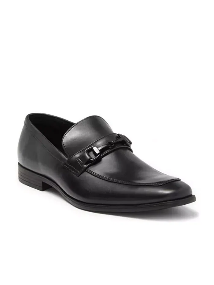 Мужские лоферы Jacob Dress Leather Slip-On Bit RUSH Gordon Rush — черный