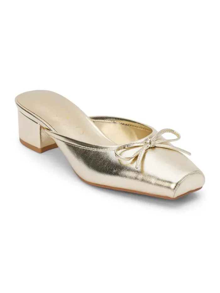 Женские туфли Geneva Mule Coconuts by Matisse — золотистый