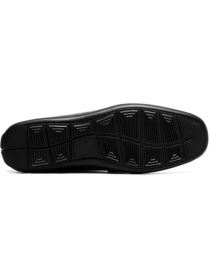 Мужские лоферы Embrey Moc Toe Bit Slip On Stacy Adams — изображение 7 из 7, черный