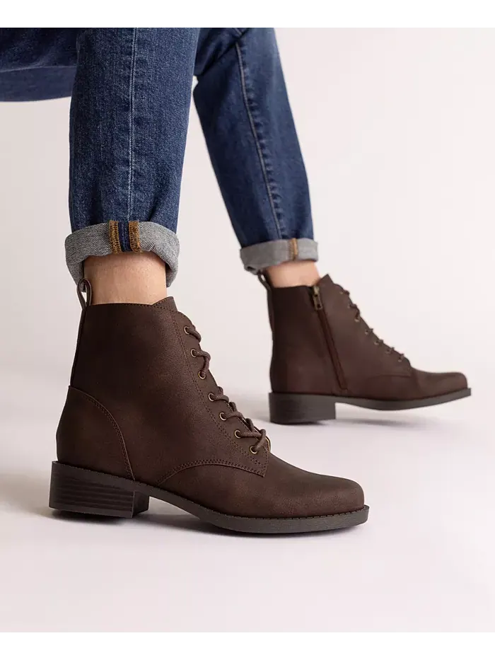 Женские ботинки Kodah Comfort Casual Journee Collection — изображение 6 из 6, коричневый
