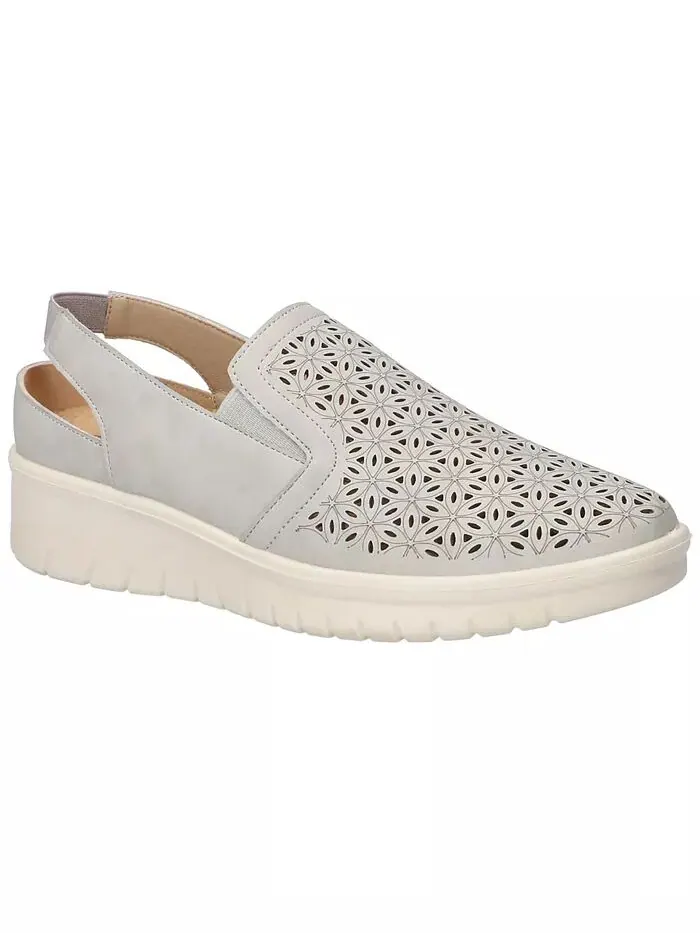 Женские туфли-лодочки Petal Comfort Slip-On Easy Street — изображение 1 из 7, серый