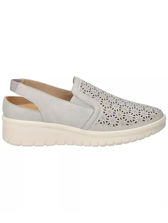Женские туфли-лодочки Petal Comfort Slip-On Easy Street — изображение 2 из 7, серый