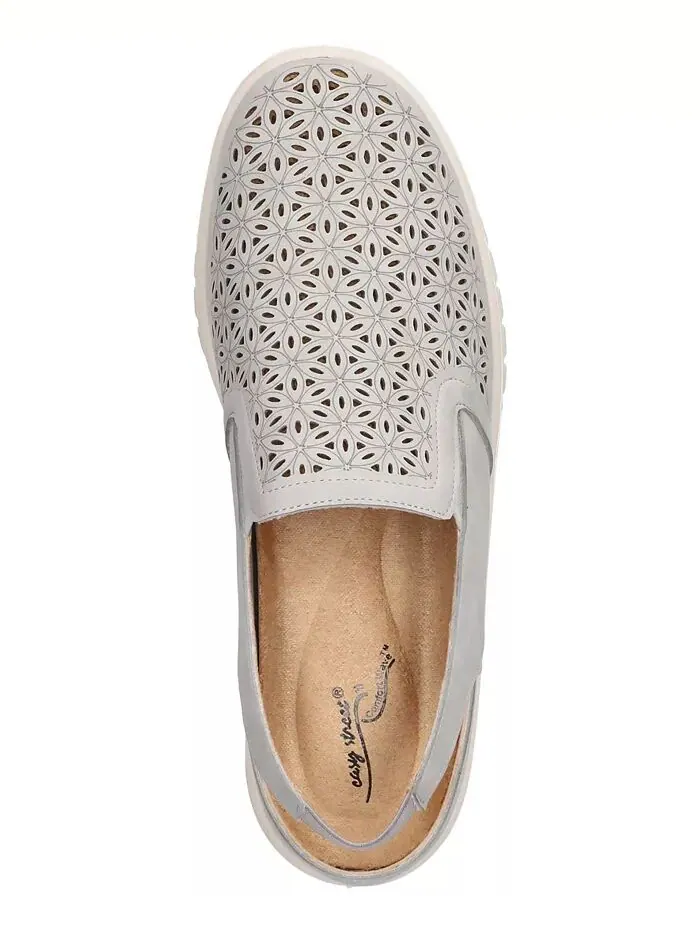 Женские туфли-лодочки Petal Comfort Slip-On Easy Street — изображение 4 из 7, серый