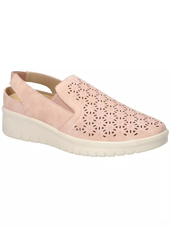 Женские туфли-лодочки Petal Comfort Slip-On Easy Street — изображение 1 из 7, пудровый розовый