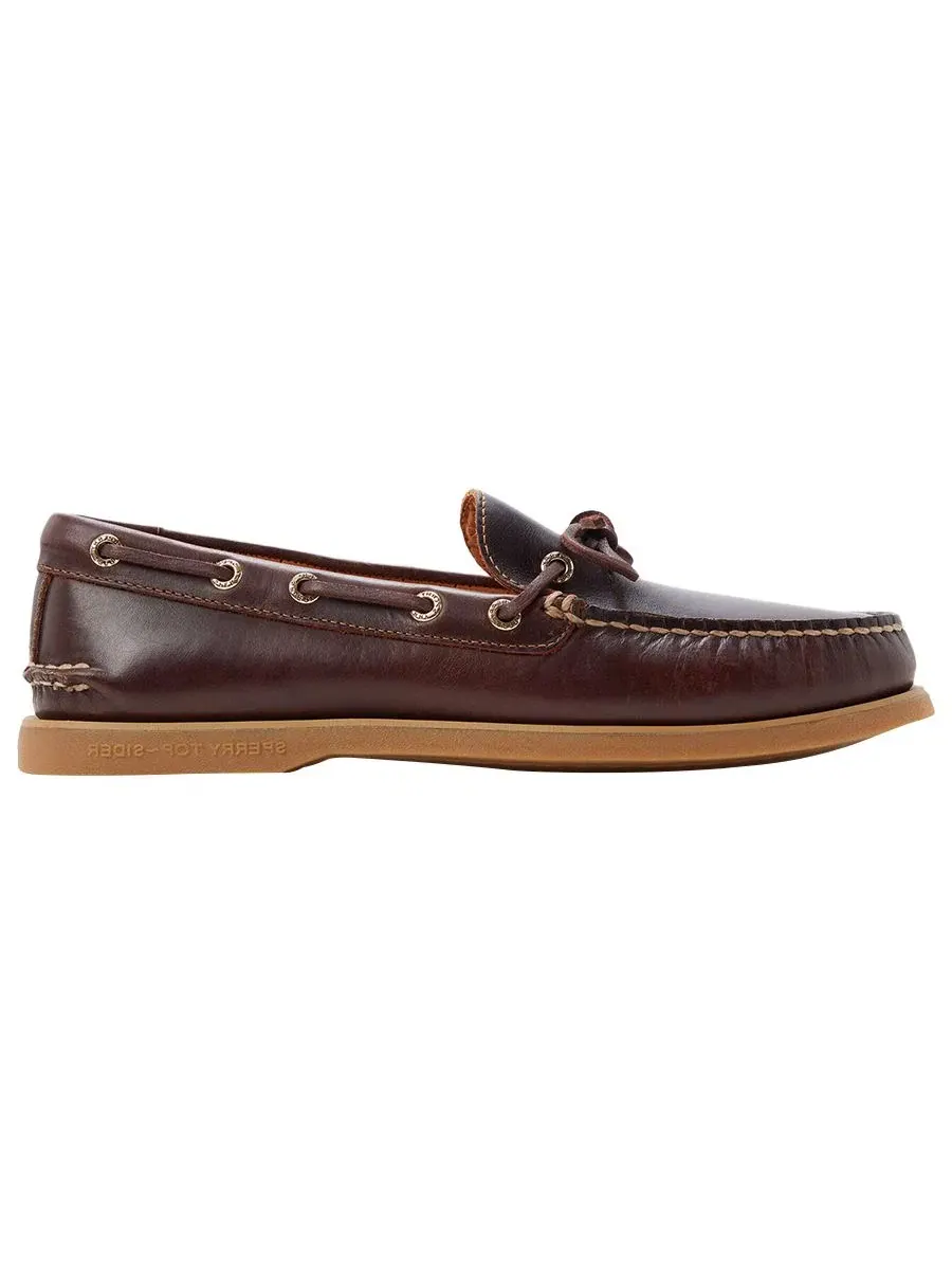 Мужские лодочные туфли Sperry — изображение 2 из 5, коричневый