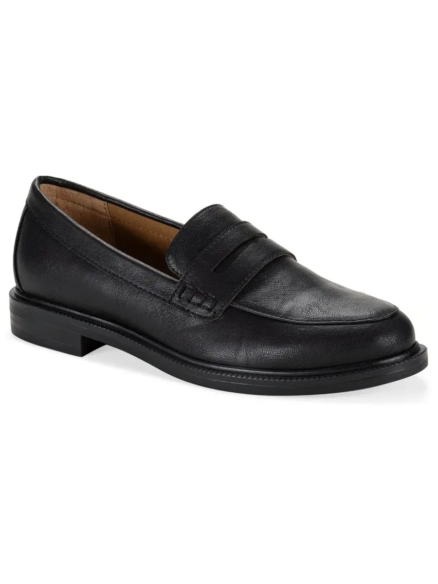 Лоферы Athenaa Round Toe Penny Style & Co — изображение 1 из 5, черный