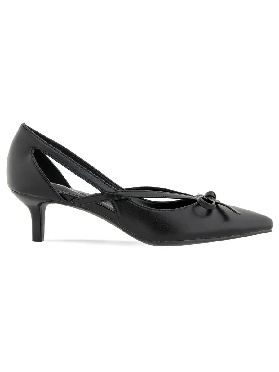 Туфли-лодочки с каблуком-рюмочкой Dawny BCBG — изображение 2 из 5, черный
