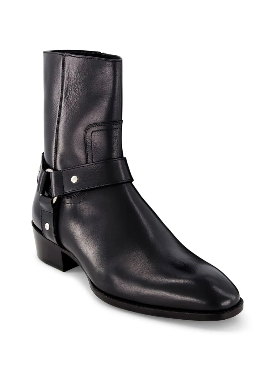 Мужские ботинки Sloane Harness Slip On Anthony Veer — изображение 1 из 5, черный