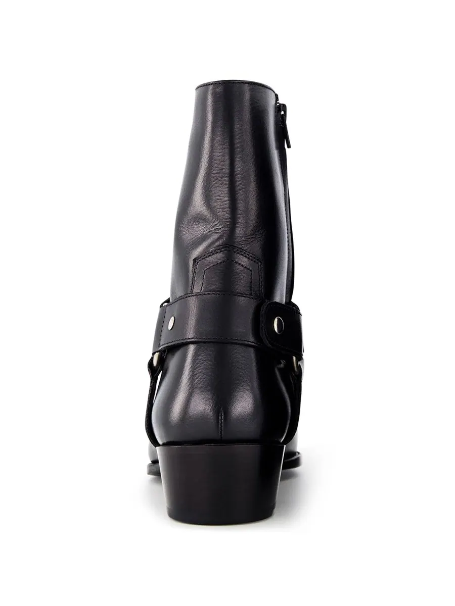 Мужские ботинки Sloane Harness Slip On Anthony Veer — изображение 4 из 5, черный