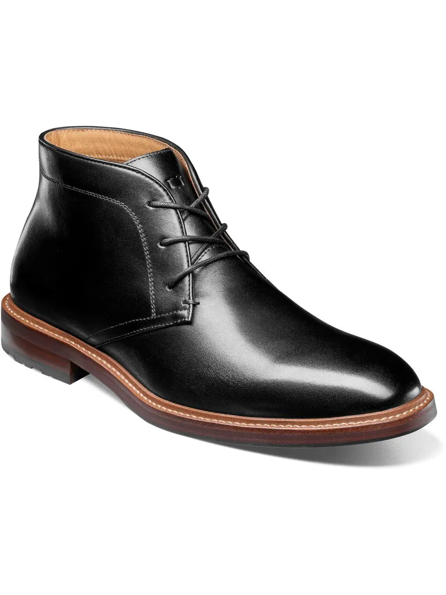Мужские ботинки Anthem Plain Toe Chukka Boot Florsheim — изображение 1 из 7, черный