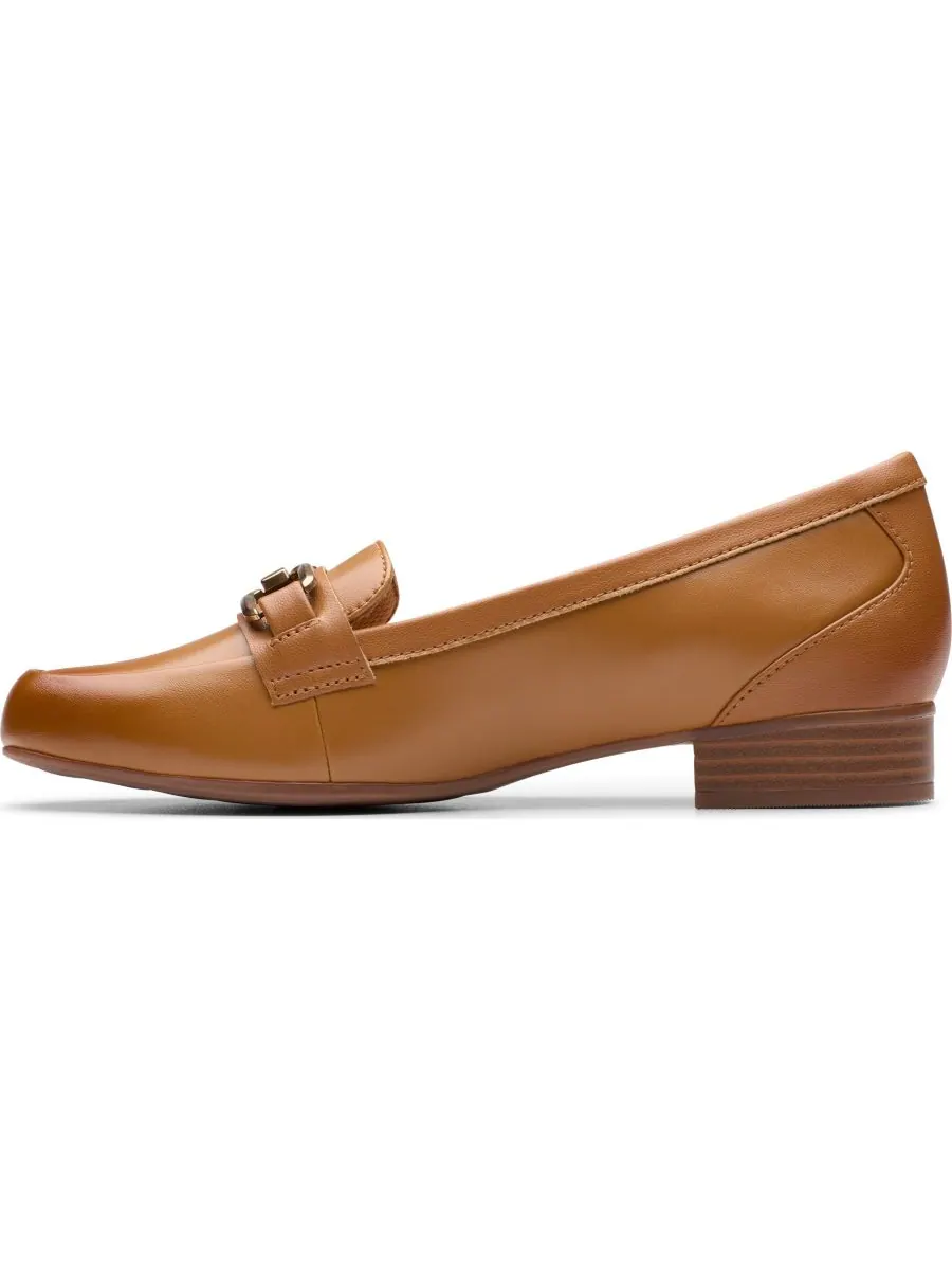 Лоферы женские Clarks Juliet Echo без шнурков, кожаные — изображение 5 из 5, бежевый