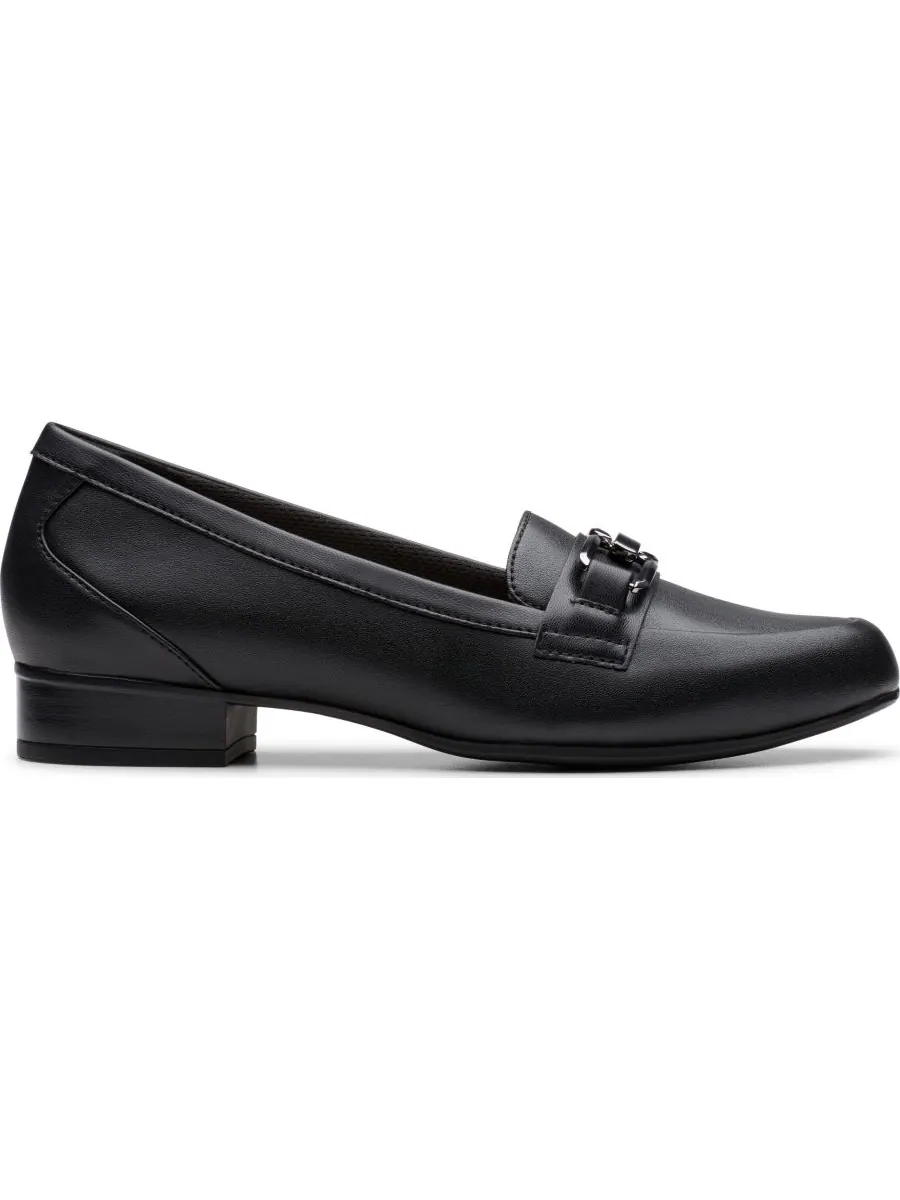 Лоферы женские Clarks Juliet Echo, без шнурков — изображение 2 из 8, черный