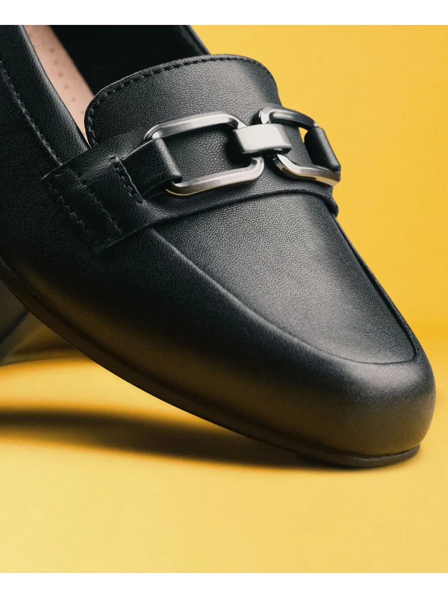 Лоферы женские Clarks Juliet Echo, без шнурков — изображение 5 из 8, черный