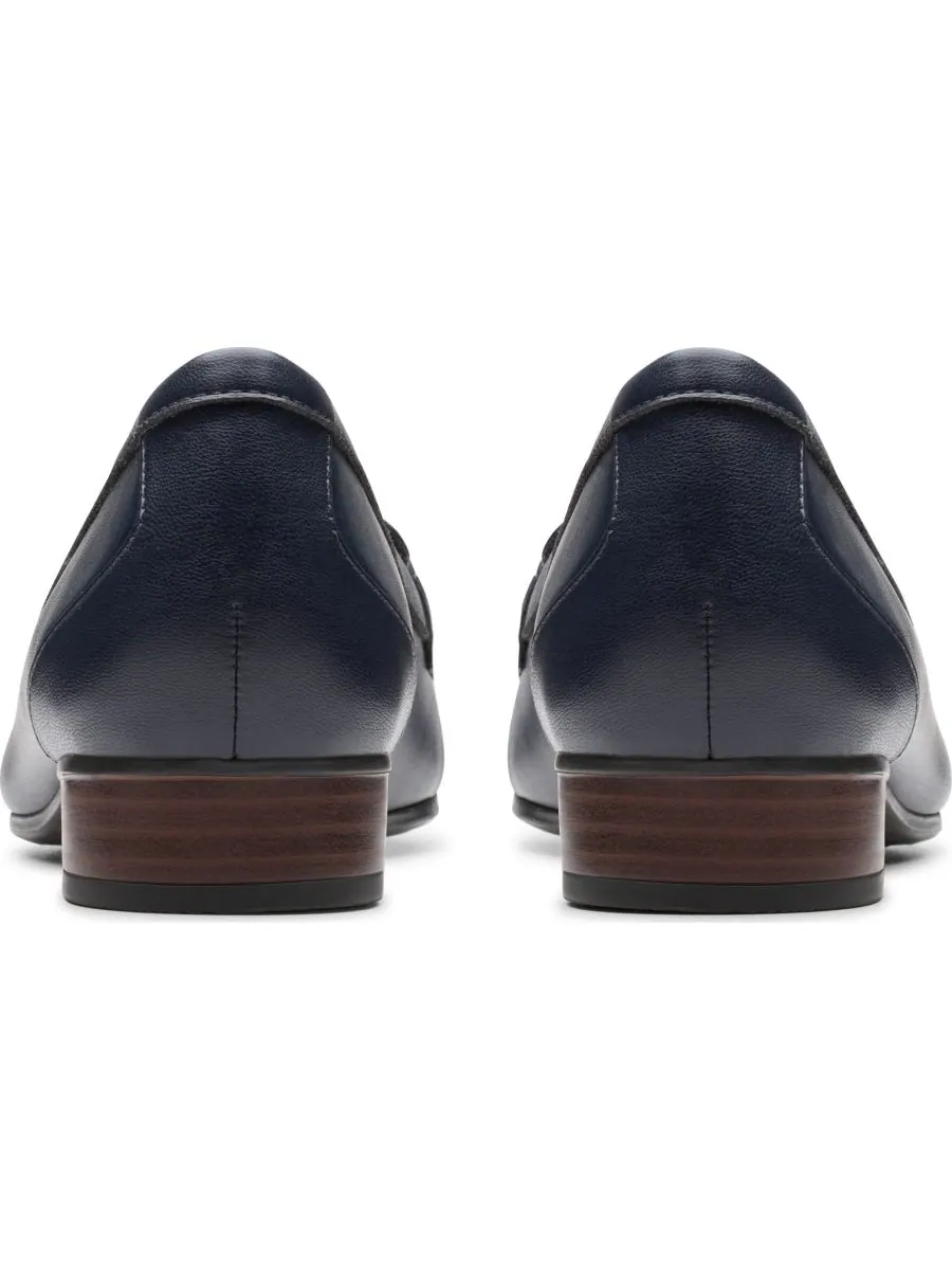 Лоферы женские Clarks Juliet Echo, без шнурков, натуральная кожа — изображение 3 из 5, темно-синий