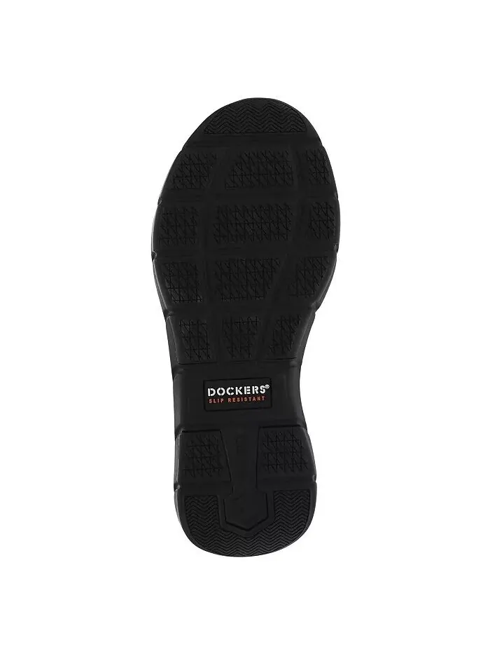 Мужские кроссовки Torben Slip Resistant Lace Up Dockers — изображение 5 из 6, черный
