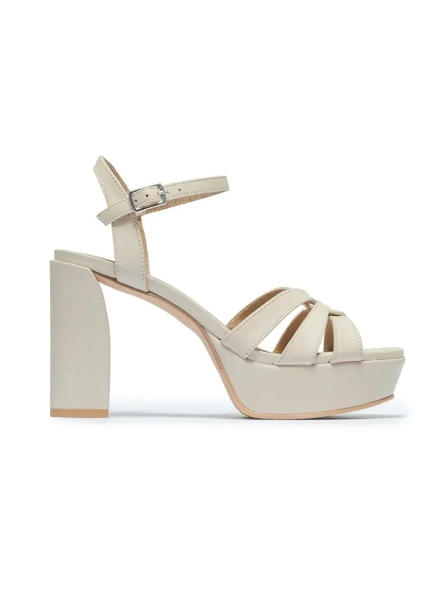 Женские сандалии на платформе Vittoria Bernardo Footwear — изображение 2 из 5, белый