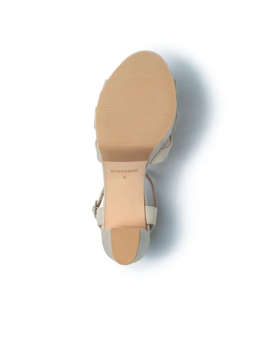 Женские сандалии на платформе Vittoria Bernardo Footwear — изображение 4 из 5, белый