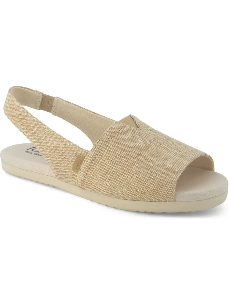 Женские сандалии-лодочки Alpargata с открытой пяткой TOMS