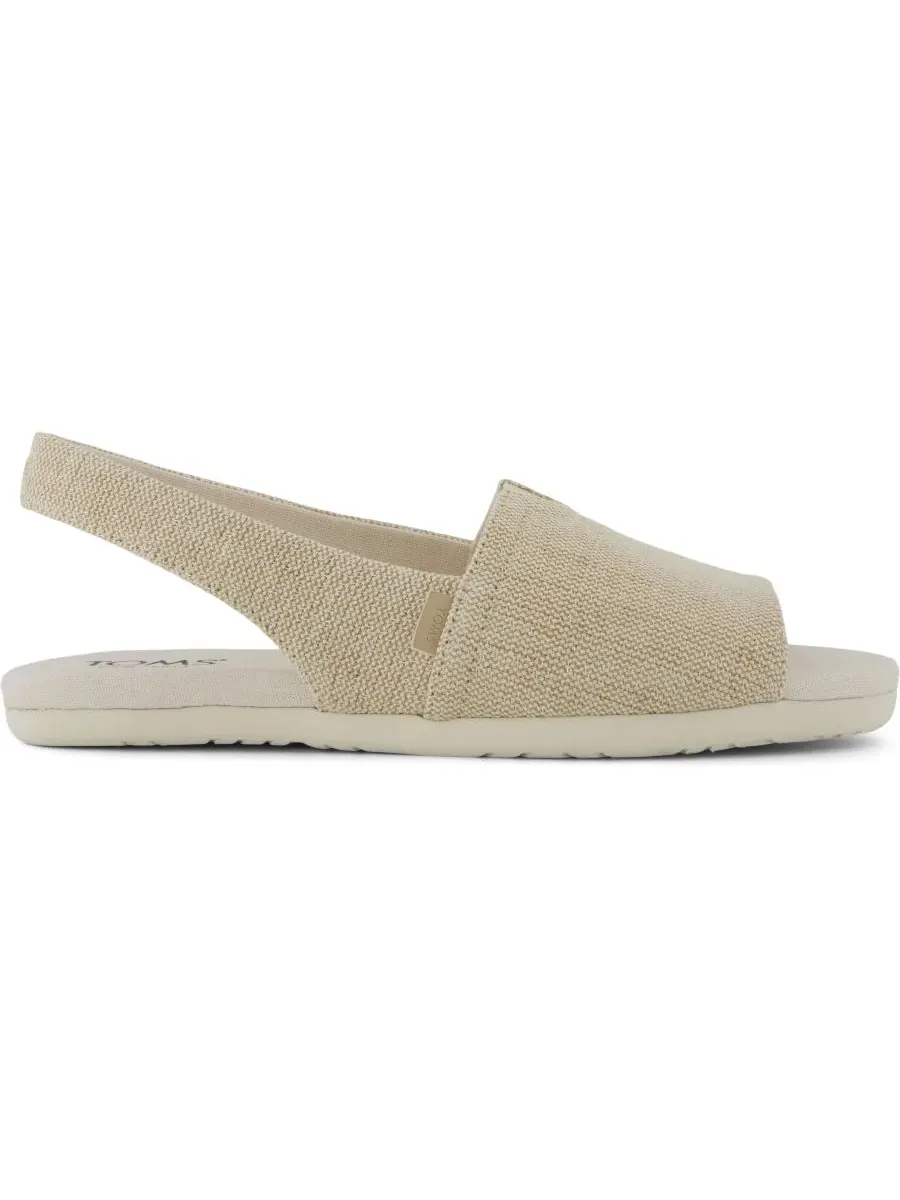 Женские сандалии-лодочки Alpargata с открытой пяткой TOMS — изображение 2 из 5, шампань