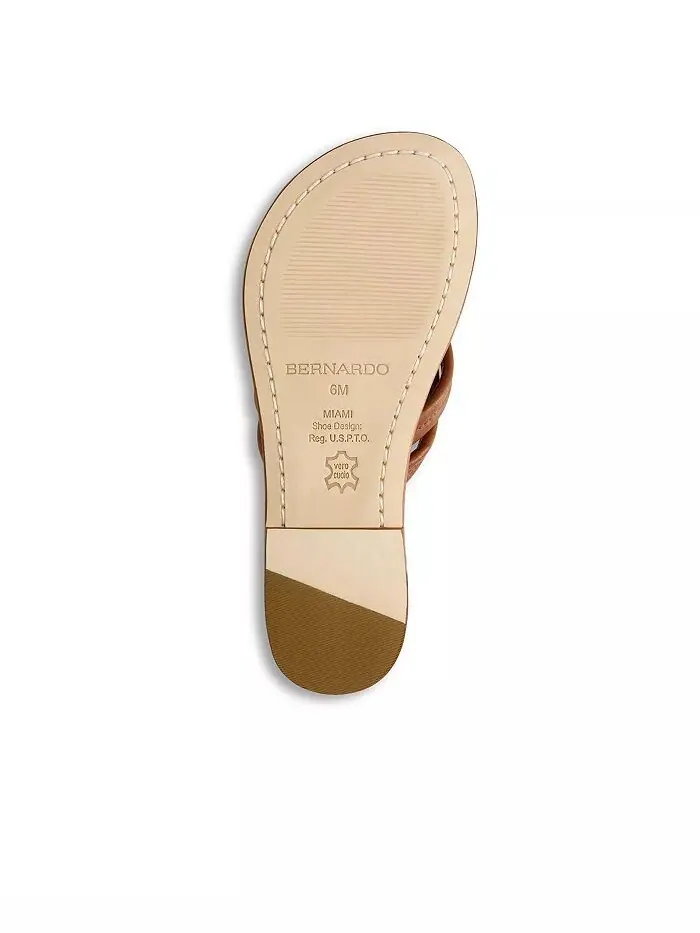 Сандалии Bernardo Miami Thong Bernardo Footwear — изображение 4 из 4, махагони