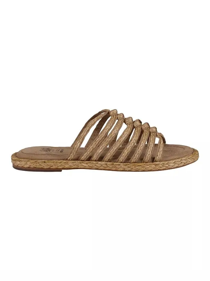 Женские сандалии Phoenix Strappy Espadrille Flat GC Shoes — изображение 2 из 5, прозрачный