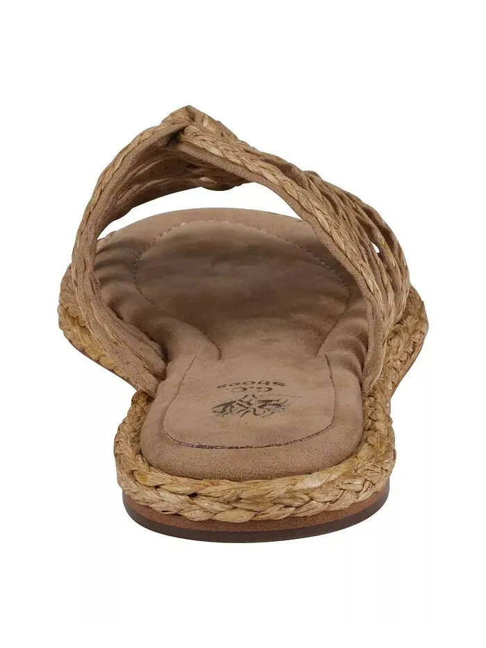 Женские сандалии Phoenix Strappy Espadrille Flat GC Shoes — изображение 3 из 5, прозрачный