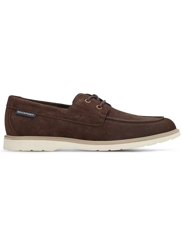 Мужские повседневные лодочные туфли Hartley Rockport — изображение 2 из 5, коричневый