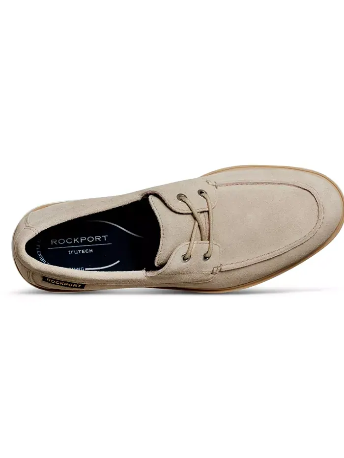 Мужские повседневные лодочные туфли Hartley Rockport — изображение 4 из 5, серый