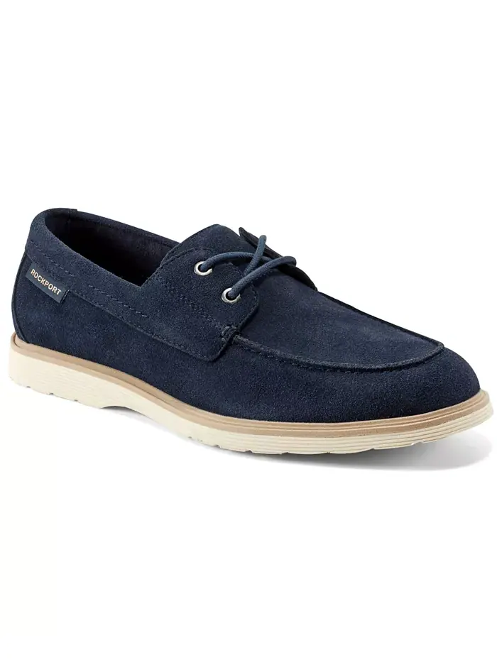 Мужские повседневные лодочные туфли Hartley Rockport — изображение 1 из 5, синий