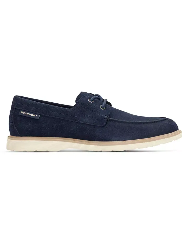 Мужские повседневные лодочные туфли Hartley Rockport — изображение 2 из 5, синий