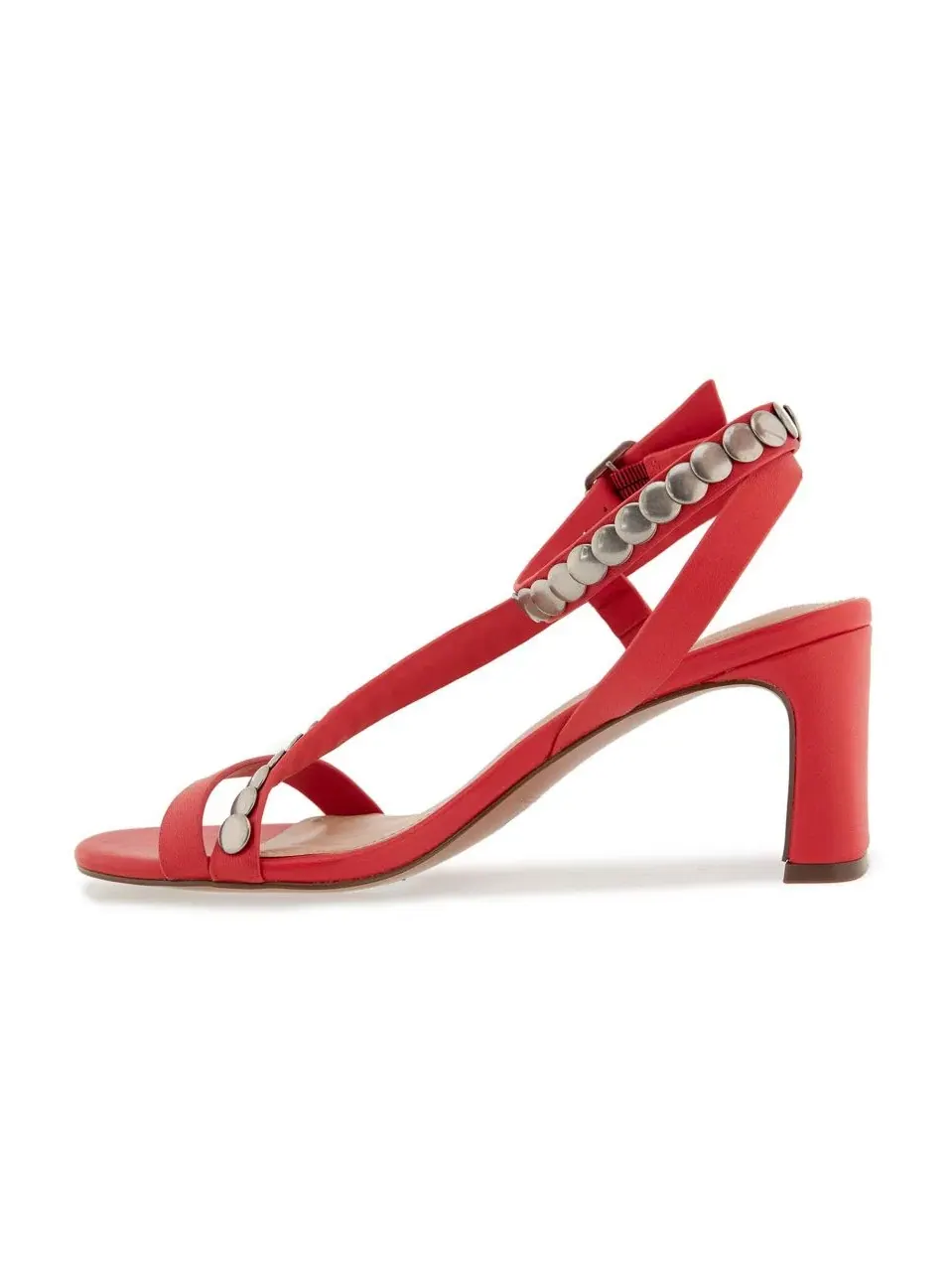 Женские сандалии на каблуке Catalina Rebecca Minkoff — изображение 3 из 3, красный