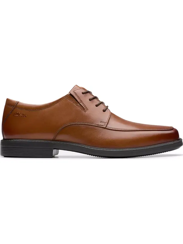 Туфли мужские Clarks Cosgrove, стиль фартук — изображение 2 из 7, коричневый