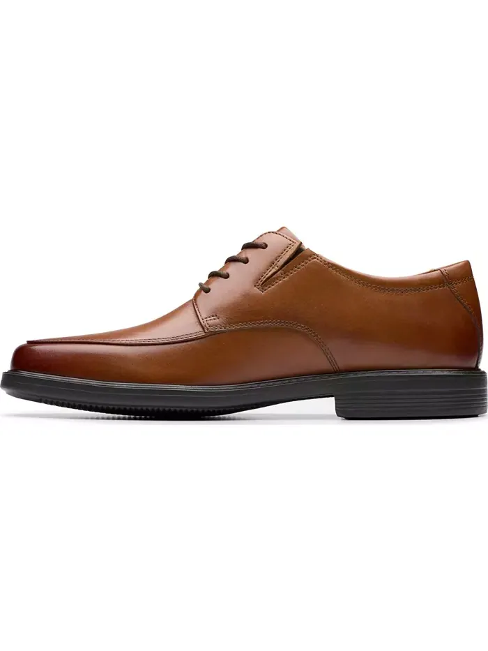 Туфли мужские Clarks Cosgrove, стиль фартук — изображение 3 из 7, коричневый