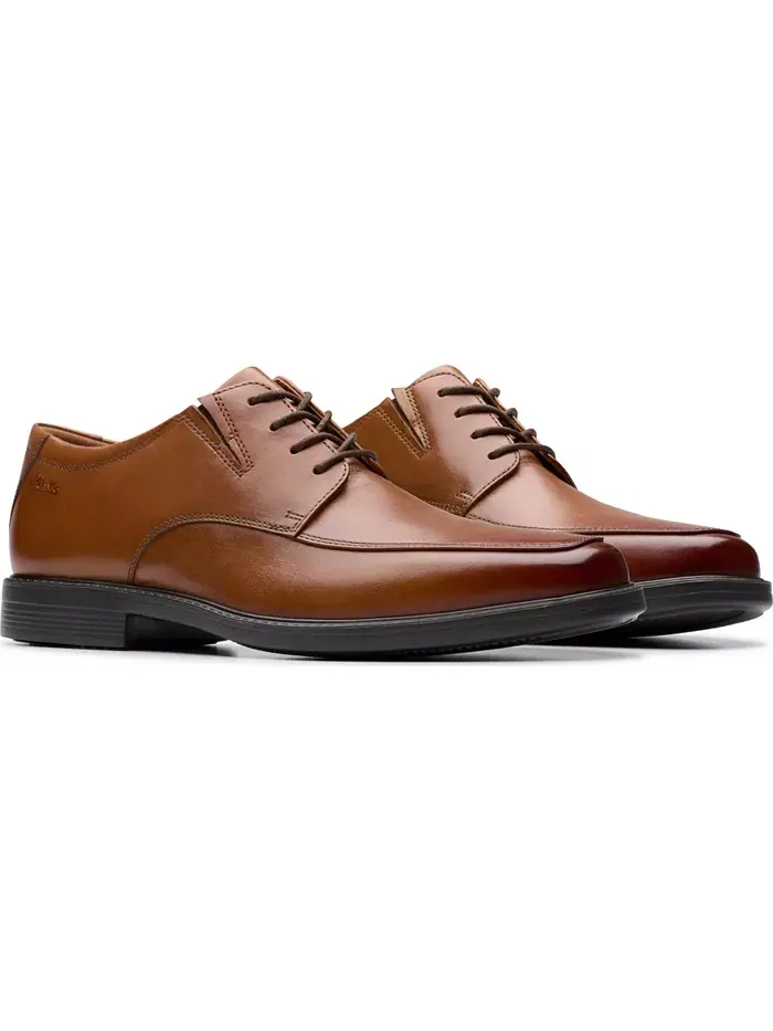 Туфли мужские Clarks Cosgrove, стиль фартук — изображение 5 из 7, коричневый